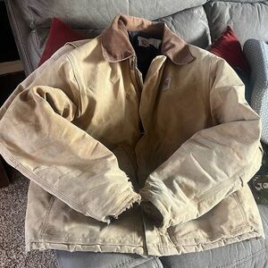 Carhartt Tan Work Jacket